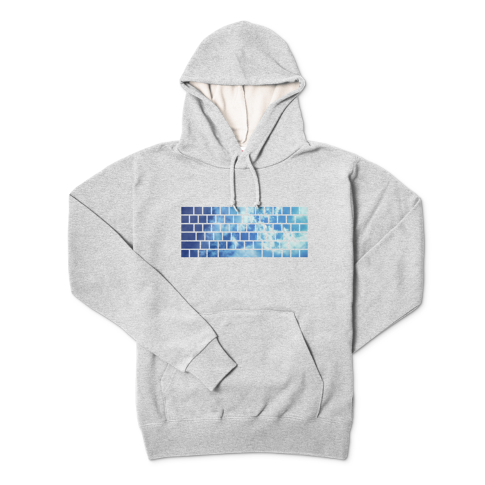 パーカー - L - 杢グレー