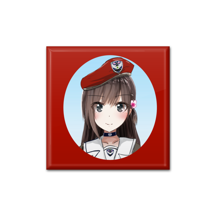 缶バッジ - 四角形40mm