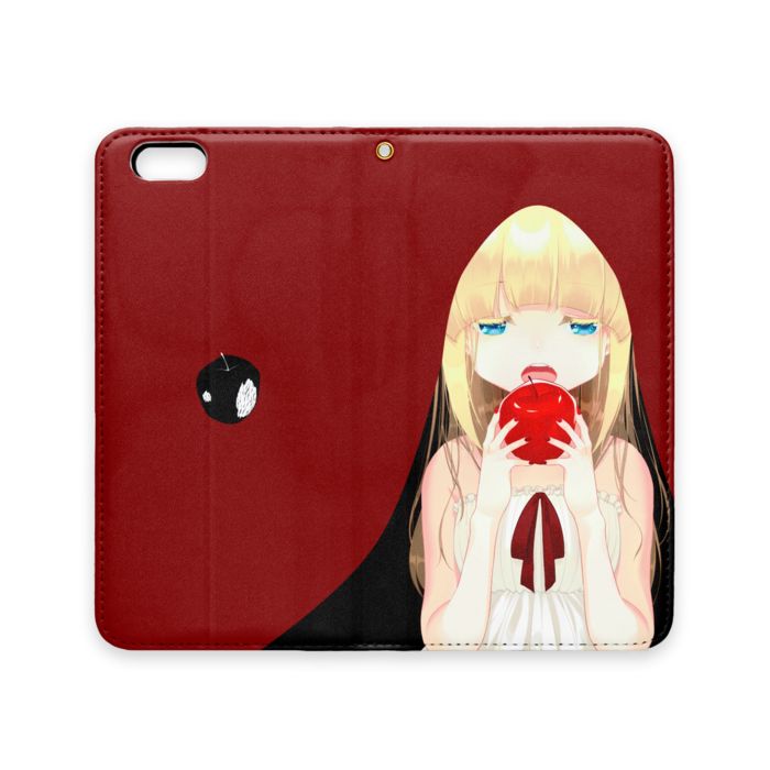 手帳型iPhoneケース(ベルトなし) - iPhone 6 Plus / 6s Plus - ストラップ穴 あり