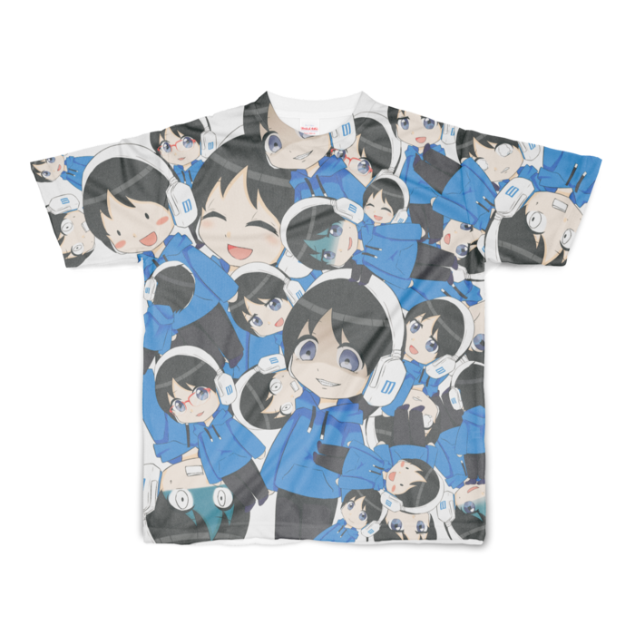 フルグラフィックTシャツ - S - 両面印刷