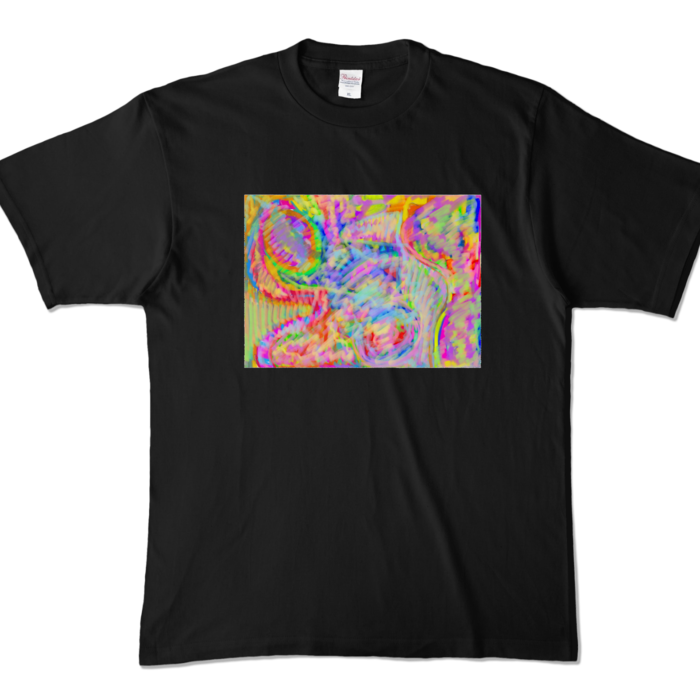 カラーTシャツ - XL - ブラック (濃色)