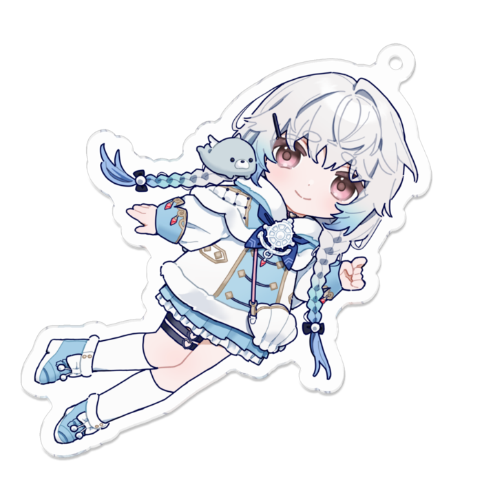 アクリルキーホルダー - 70 x 70 (mm)