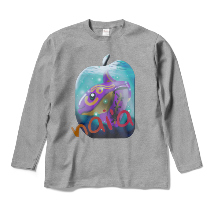 ロングスリーブTシャツ - M - 杢グレー