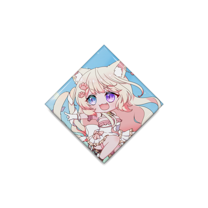 缶バッジ - ひし形40mm