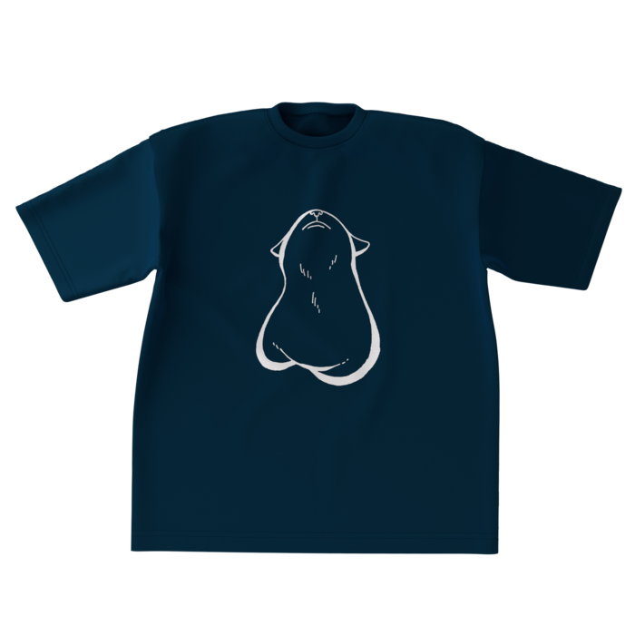 ビッグシルエットTシャツ - XL - 正面