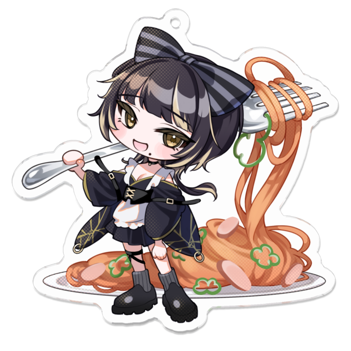 アクリルキーホルダー - 70 x 70 (mm)