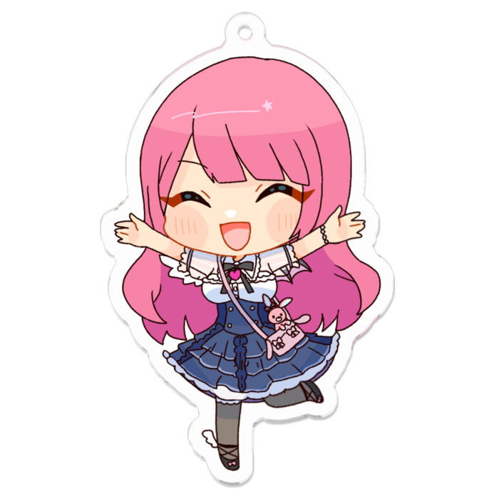 アクリルキーホルダー - 70 x 70 (mm)