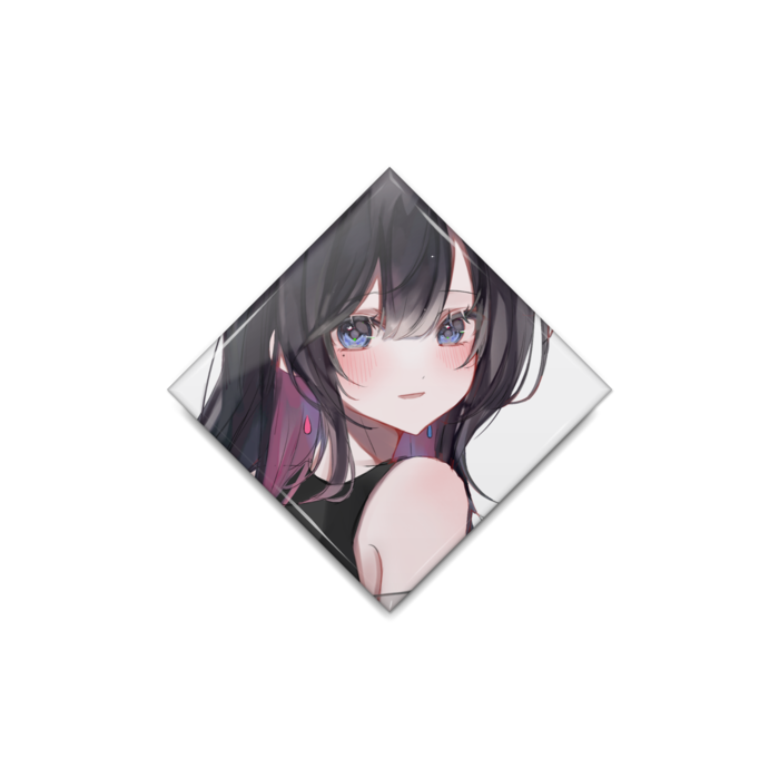 缶バッジ - ひし形40mm