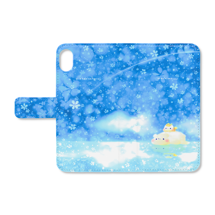 手帳型iPhoneケース - iPhone XR - ストラップ穴 なし