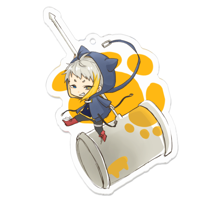 アクリルキーホルダー - 70 x 70 (mm)