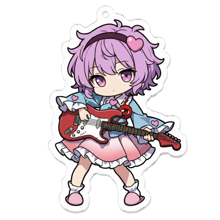 アクリルキーホルダー - 70 x 70 (mm)(キャラのみ)