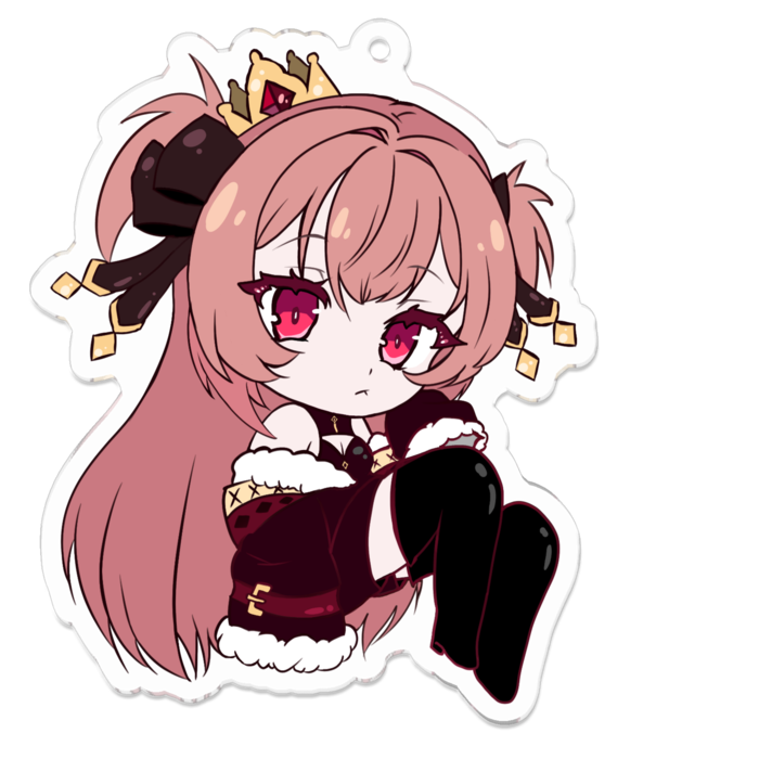 アクリルキーホルダー（コーティング） - 70 x 70 (mm)