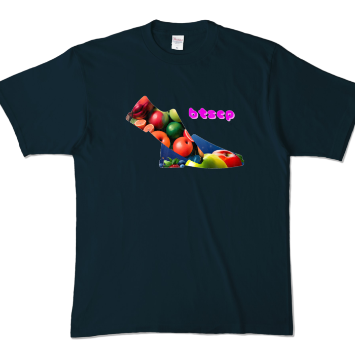カラーTシャツ - XL - ネイビー (濃色)
