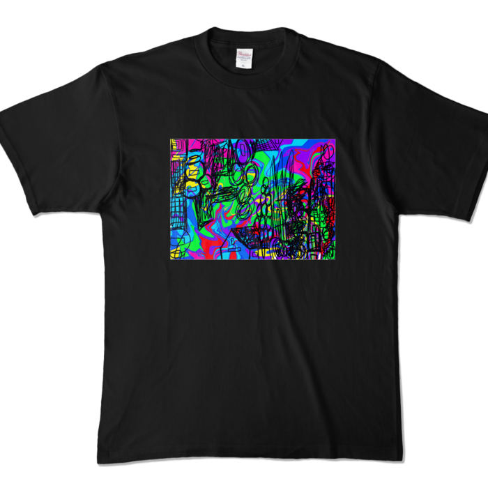 カラーTシャツ - XL - ブラック (濃色)