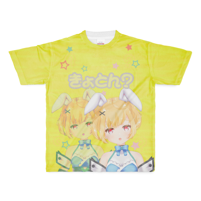 フルグラフィックTシャツ - M - 両面印刷