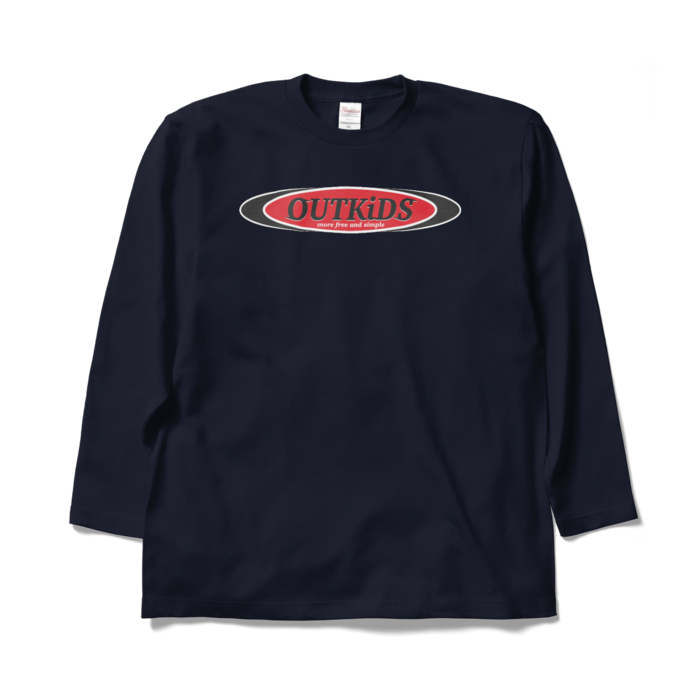 ロングスリーブTシャツ - XL - ネイビー