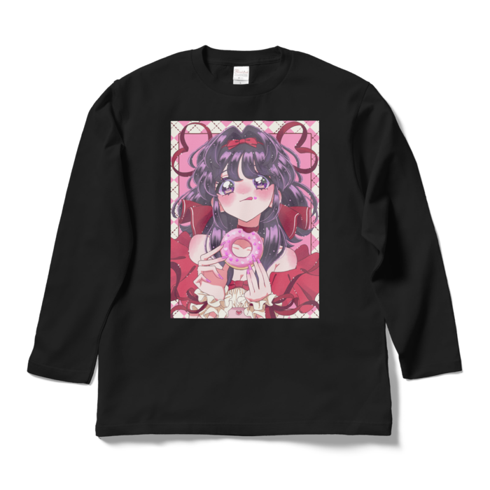 ロングスリーブTシャツ - L - ブラック
