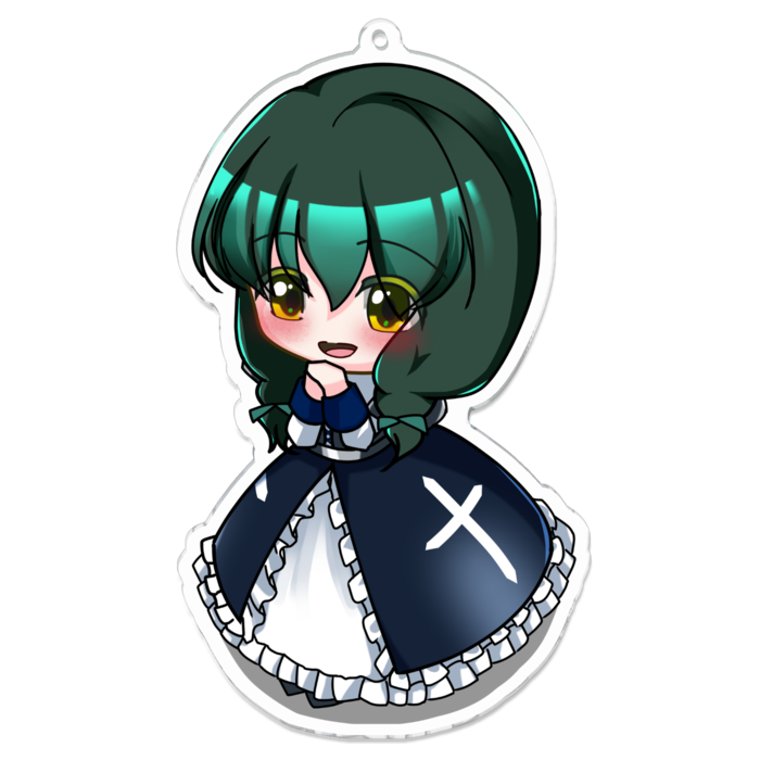 アクリルキーホルダー - 100 x 100 (mm)