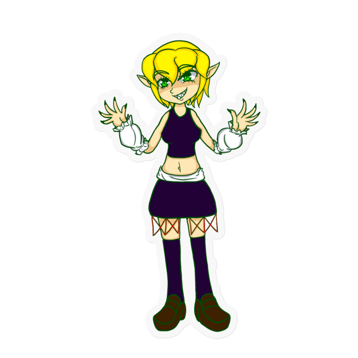 ステッカー - 100 x 100 (mm)