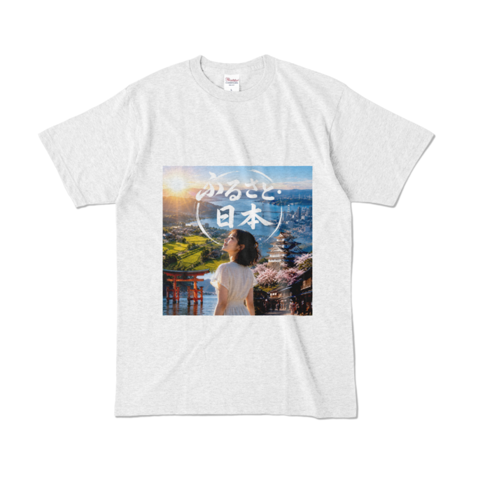 カラーTシャツ - L - アッシュ （淡色）