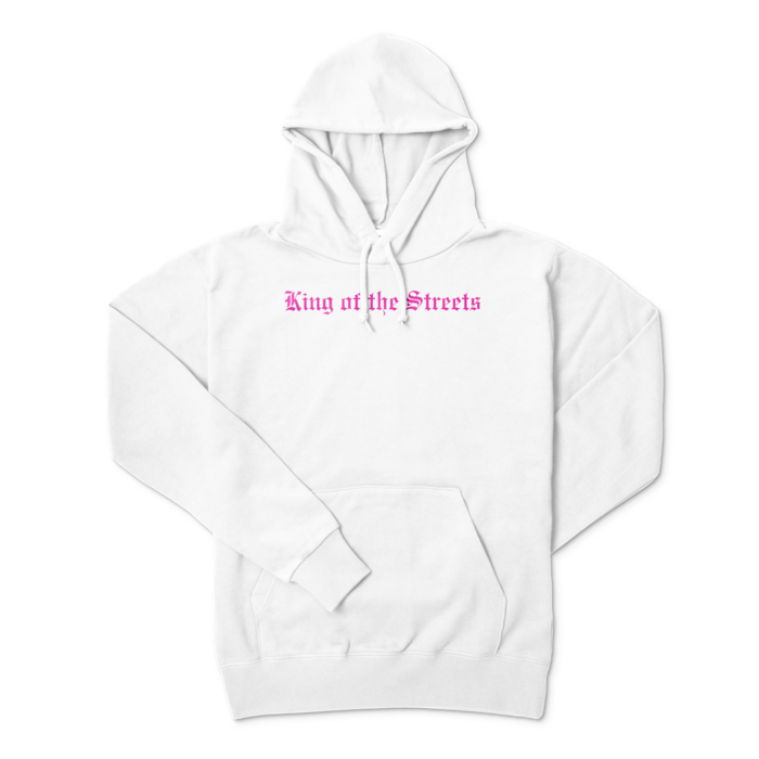 bull hoodie black/pink L