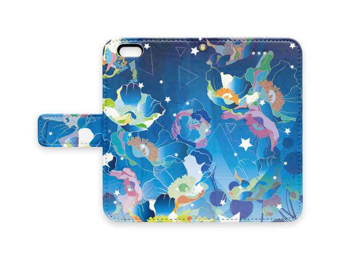 手帳型iPhoneケース - iPhone 6 / 6s - ストラップ穴 あり