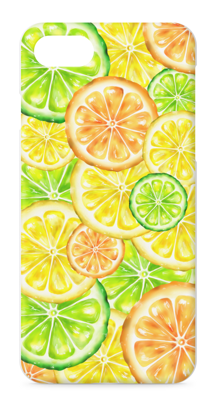 Lemon Orange Lime Iphoneケース はっちｓｈｏｐ Booth