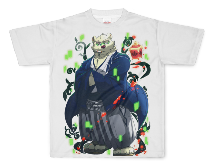 フルグラフィックTシャツ - L - 正面印刷のみ