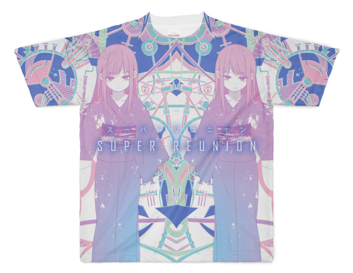 フルグラフィックTシャツ - XL - 両面印刷