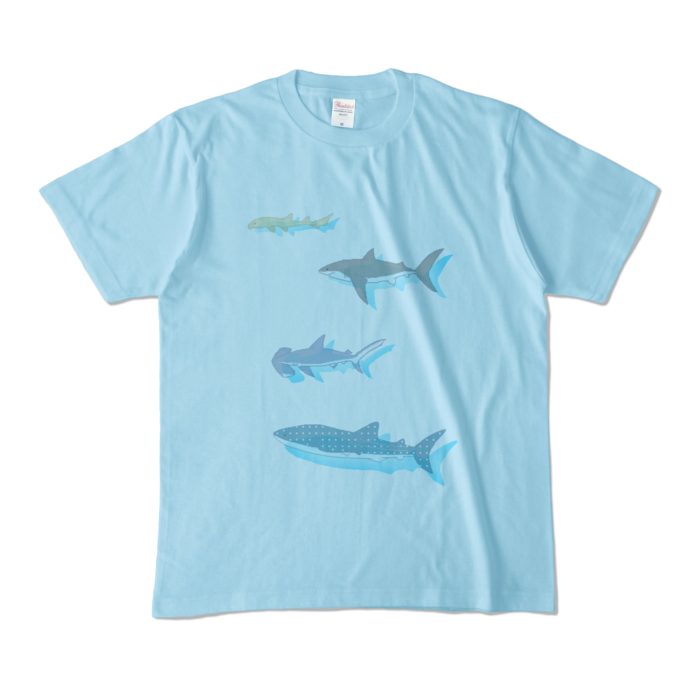 カラーTシャツ - M - ライトブルー (淡色)