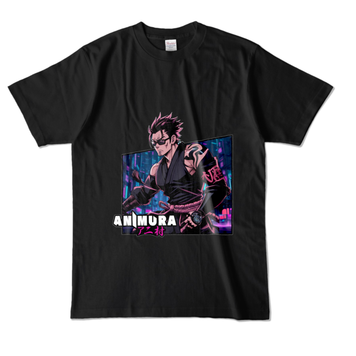 カラーTシャツ - L - ブラック (濃色)