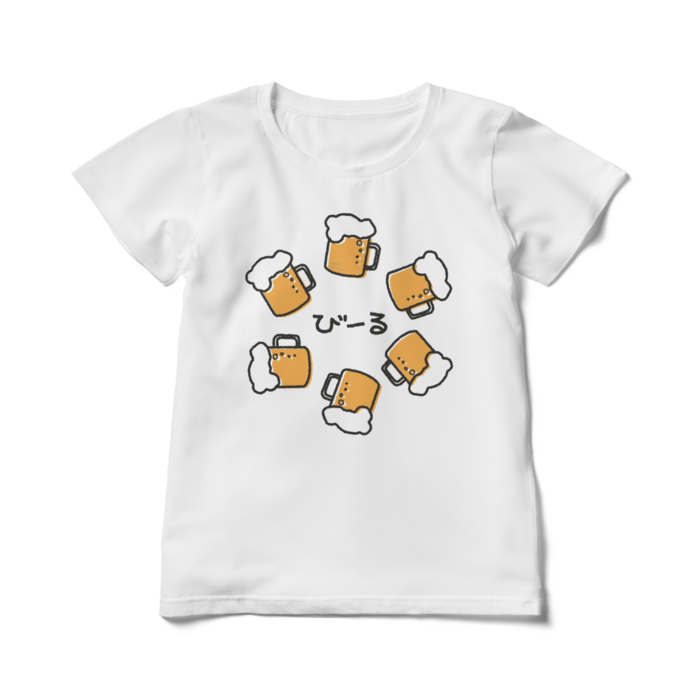 レディースTシャツ - L - 白