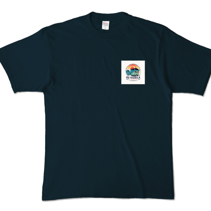 カラーTシャツ - XL - ネイビー (濃色)