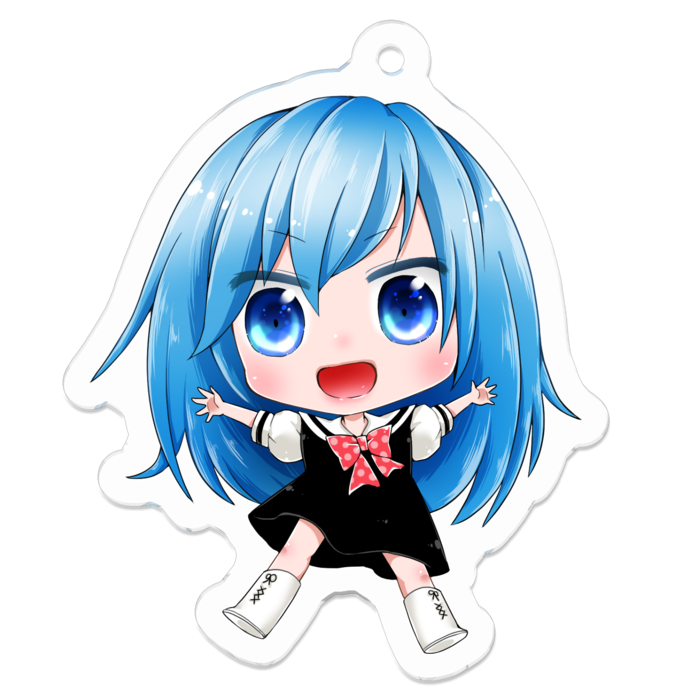 アクリルキーホルダー - 50 x 50 (mm)