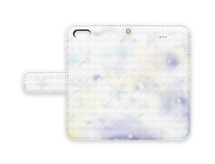 手帳型iPhoneケース - iPhone5 - ストラップ穴 あり