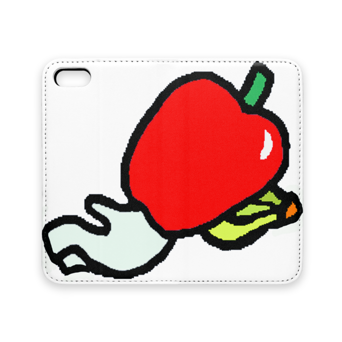 手帳型iPhoneケース(ベルトなし) - iPhone 5 / 5s / SE - ストラップ穴 なし