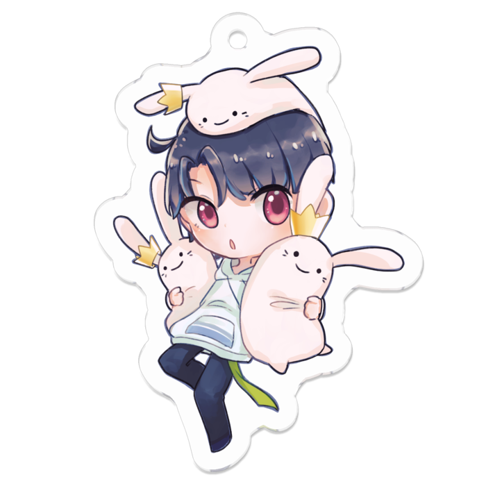 アクリルキーホルダー - 50 x 50 (mm)