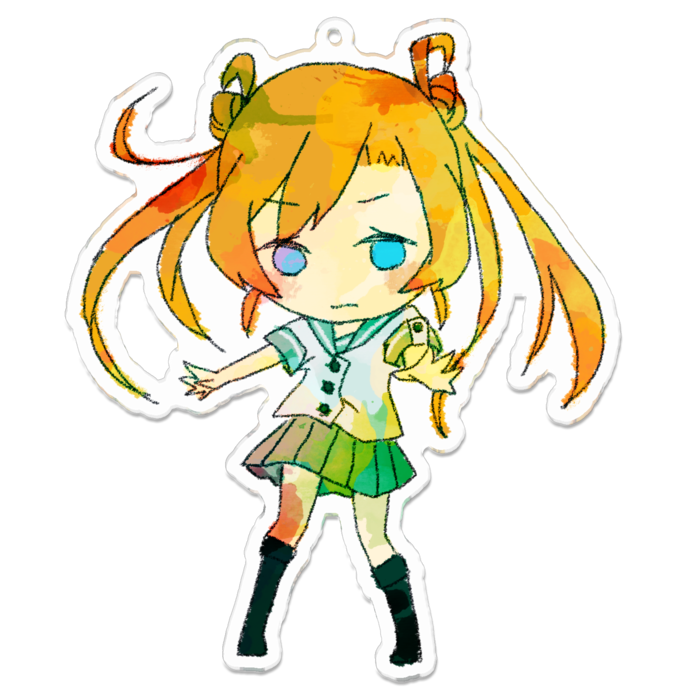 アクリルキーホルダー - 100 x 100 (mm)