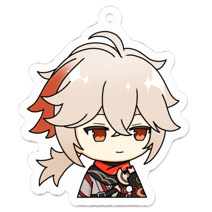 アクリルキーホルダー（コーティング） - 50 x 50 (mm)