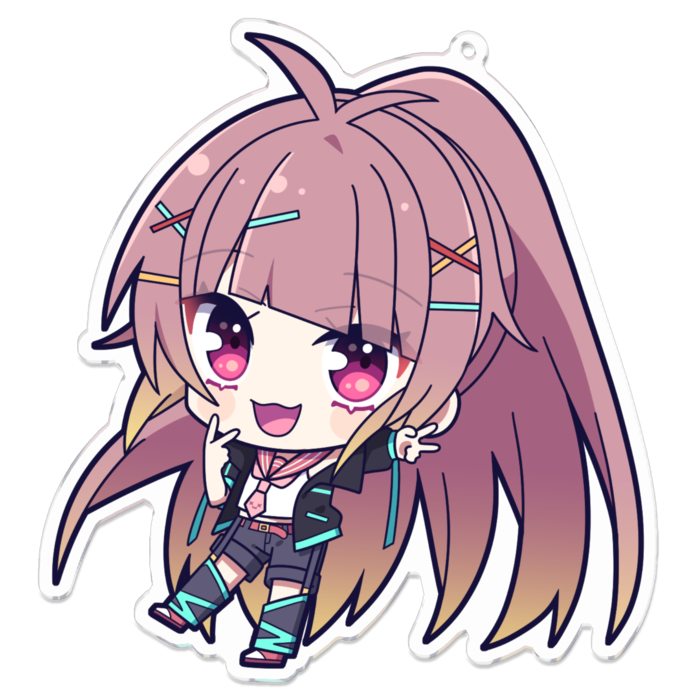 アクリルキーホルダー - 100 x 100 (mm)