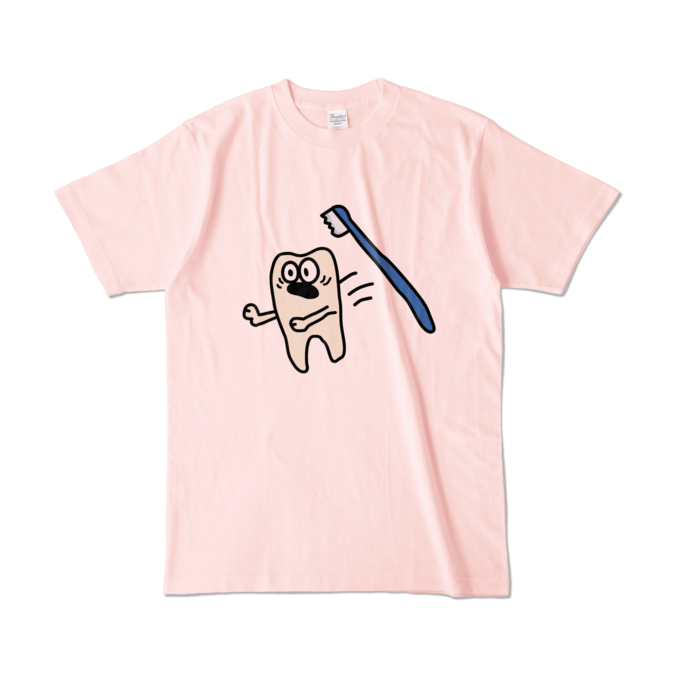 カラーTシャツ - L - ライトピンク (淡色)