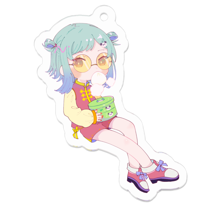 アクリルキーホルダー - 50 x 50 (mm)