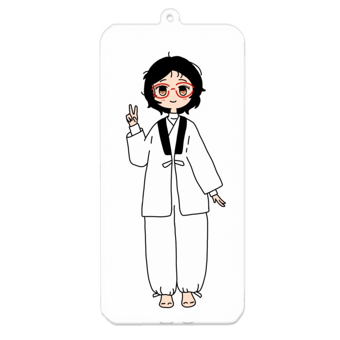 アクリルキーホルダー - 100 x 100 (mm)