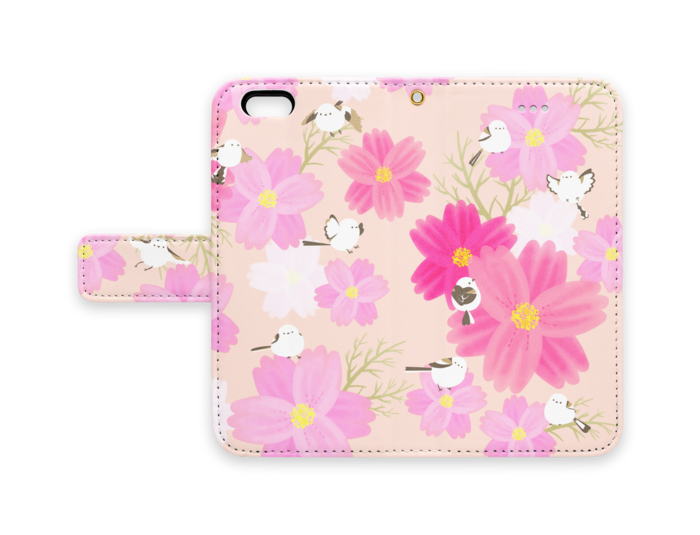 手帳型iPhoneケース - iPhone 6 / 6s - ストラップ穴 あり