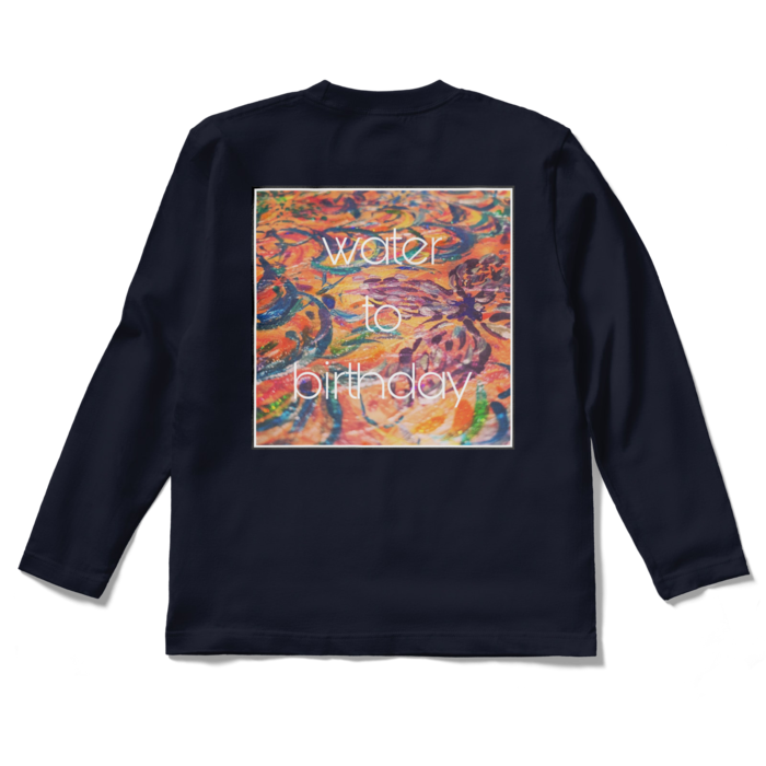 心華-shinka-ロングスリーブTシャツ - S - ネイビー