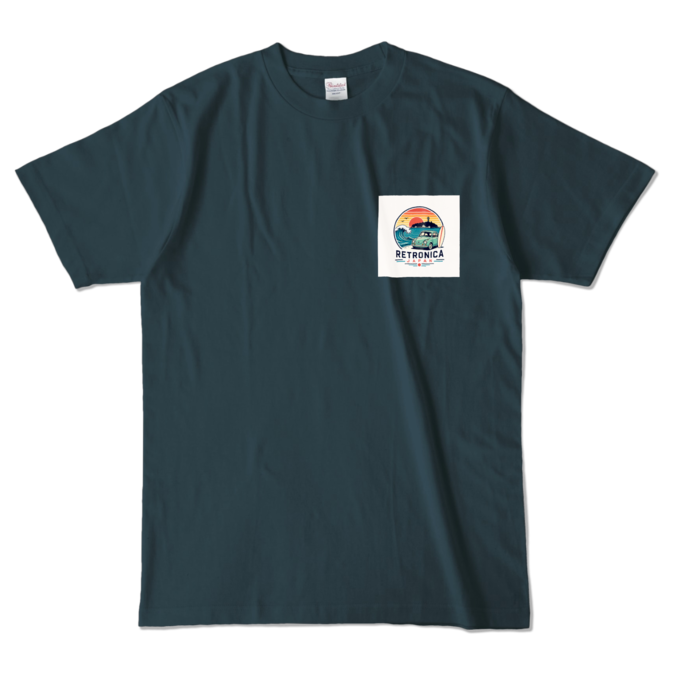 カラーTシャツ - L - デニム (濃色)