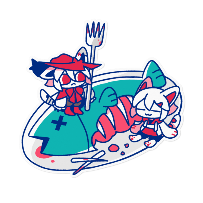 ステッカー - 160 x 160 (mm)(1)