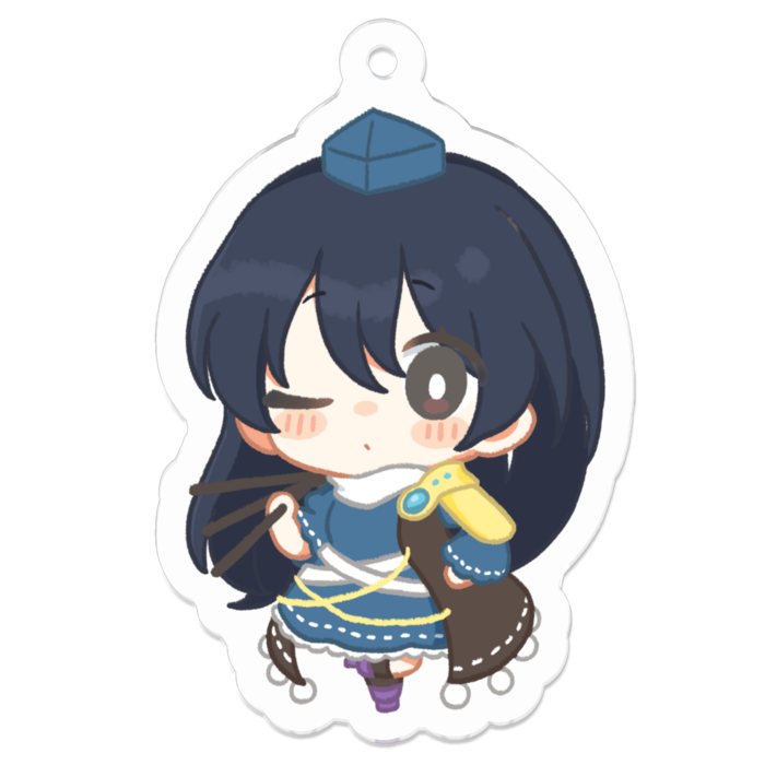 アクリルキーホルダー - 50 x 50 (mm)