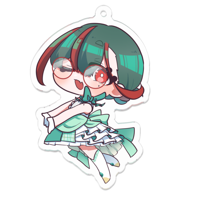 アクリルキーホルダー - 70 x 70 (mm)