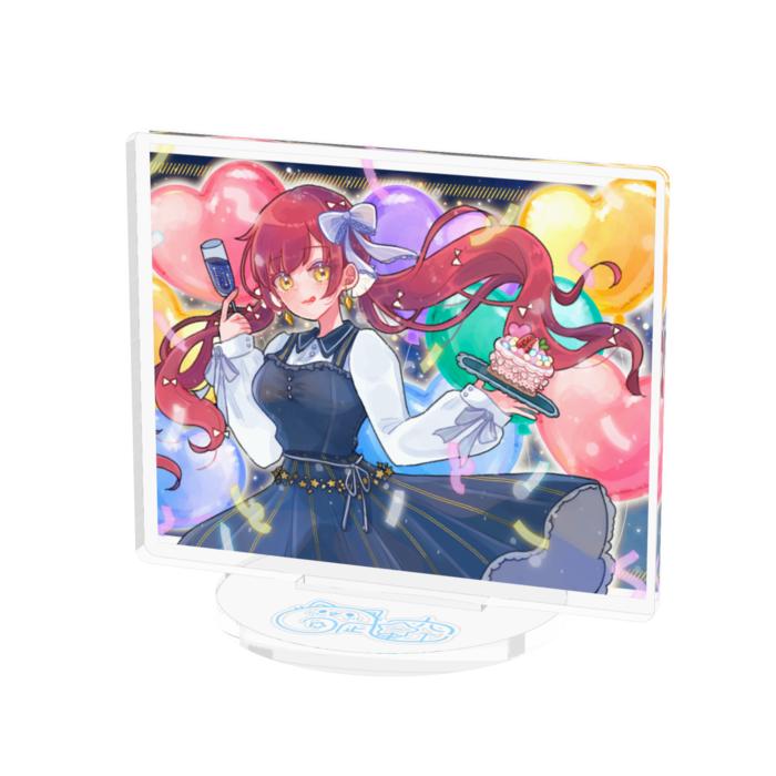 バースデーアクスタ(背景あり) - 70x70mm